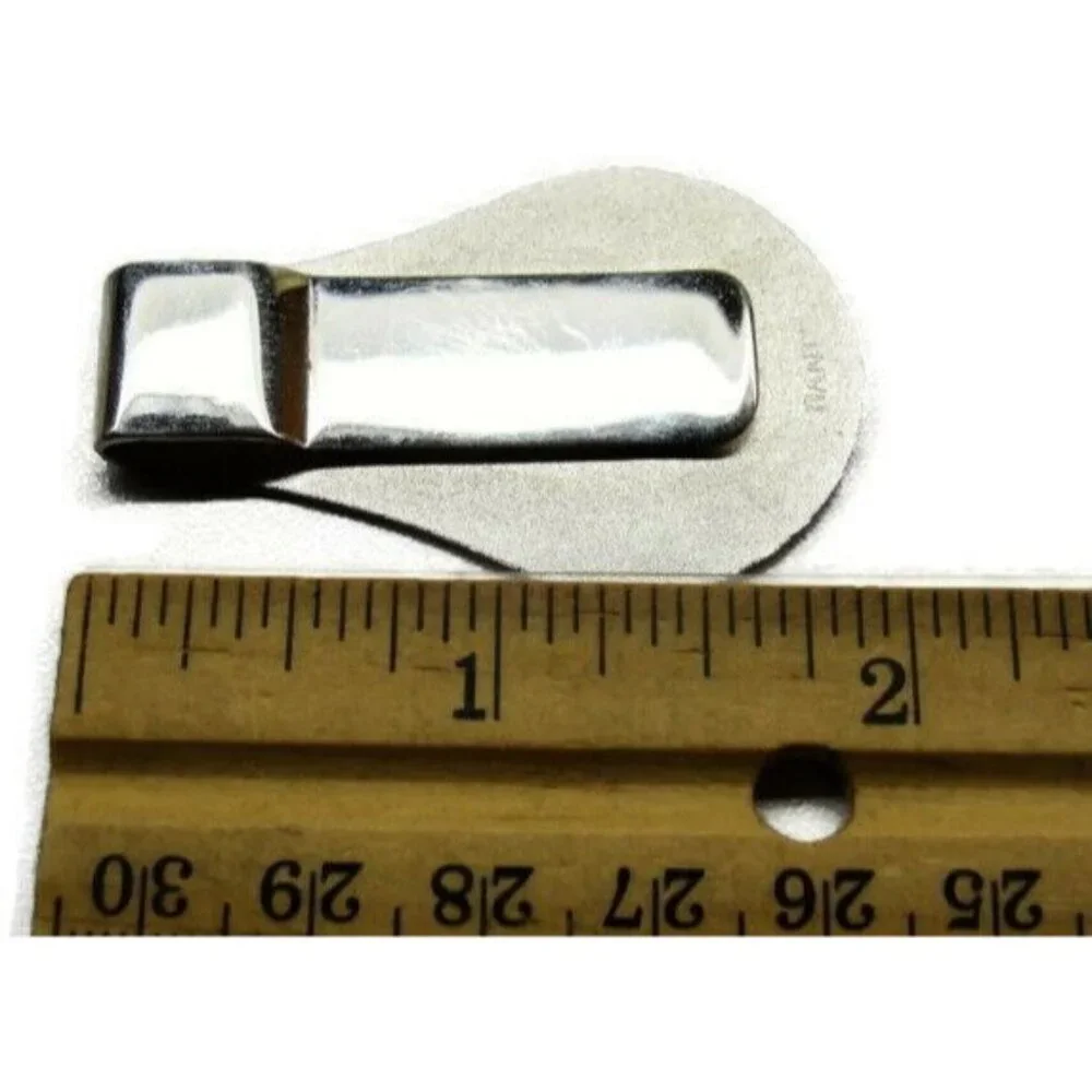 Dante Money Clip Aquarius Stainless Steel Wallet Credit Card Cash ID Holder